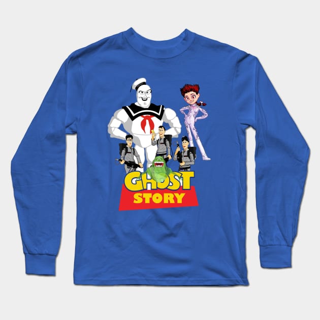 Ghost Story Long Sleeve T-Shirt by rydrew